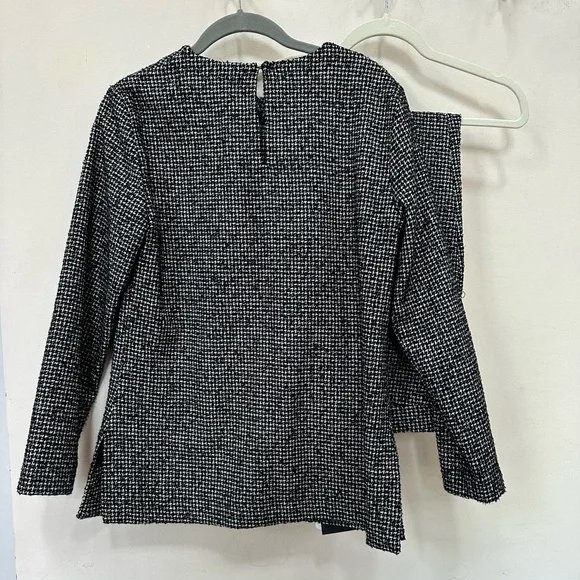 ZARA.  2 piece black and white houndstooth set, NWT, Sz M - Picture 2 of 6